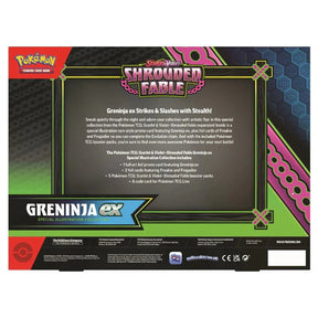 Pokémon Scarlet & Violet – SV6.5 Shrouded Fable – Greninja ex Special Illustration Collection Box