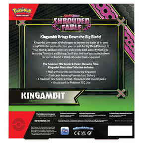 Pokémon Scarlet & Violet – SV6.5 Shrouded Fable – Kingambit Illustration Collection Box