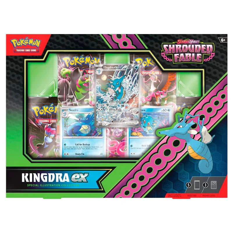 Pokémon Scarlet & Violet – SV6.5 Shrouded Fable – Kingdra ex Special Illustration Collection Box