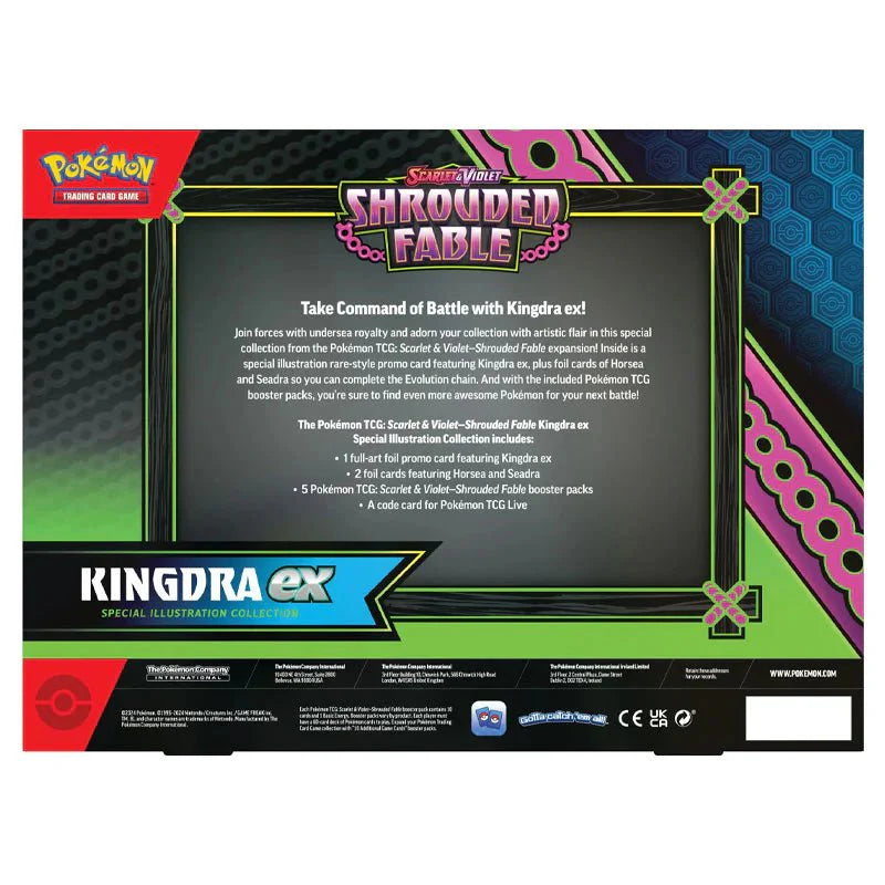 Pokémon Scarlet & Violet – SV6.5 Shrouded Fable – Kingdra ex Special Illustration Collection Box