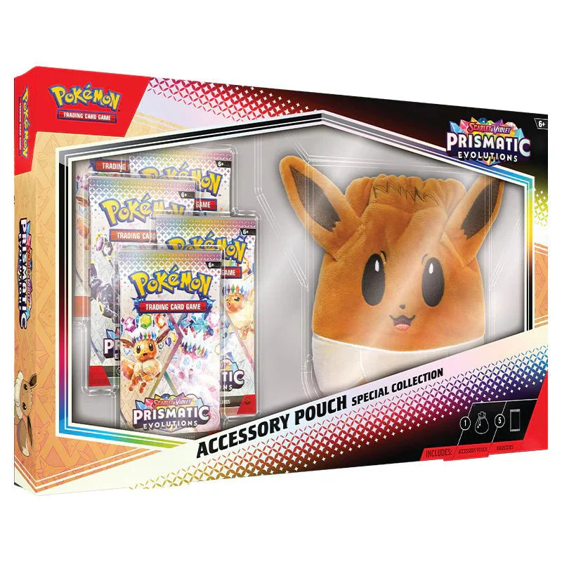 Pokémon Scarlet & Violet – SV8.5 Prismatic Evolutions – Accessory Pouch Special Collection
