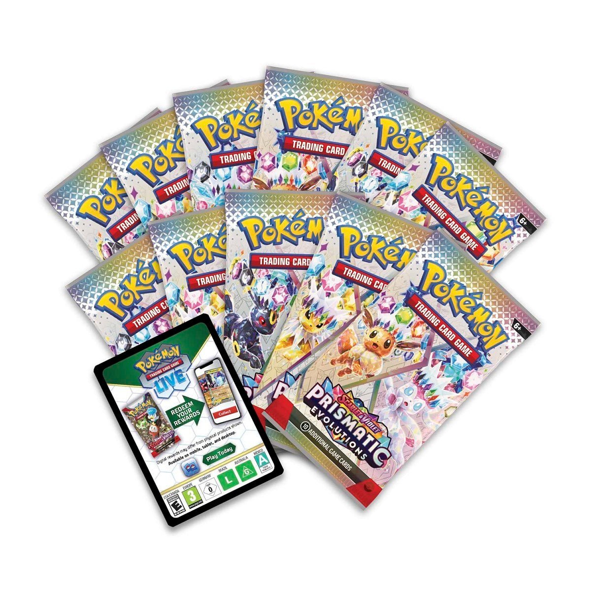 Pokémon Scarlet & Violet – SV8.5 Prismatic Evolutions – Pokémon Center Elite Trainer Box
