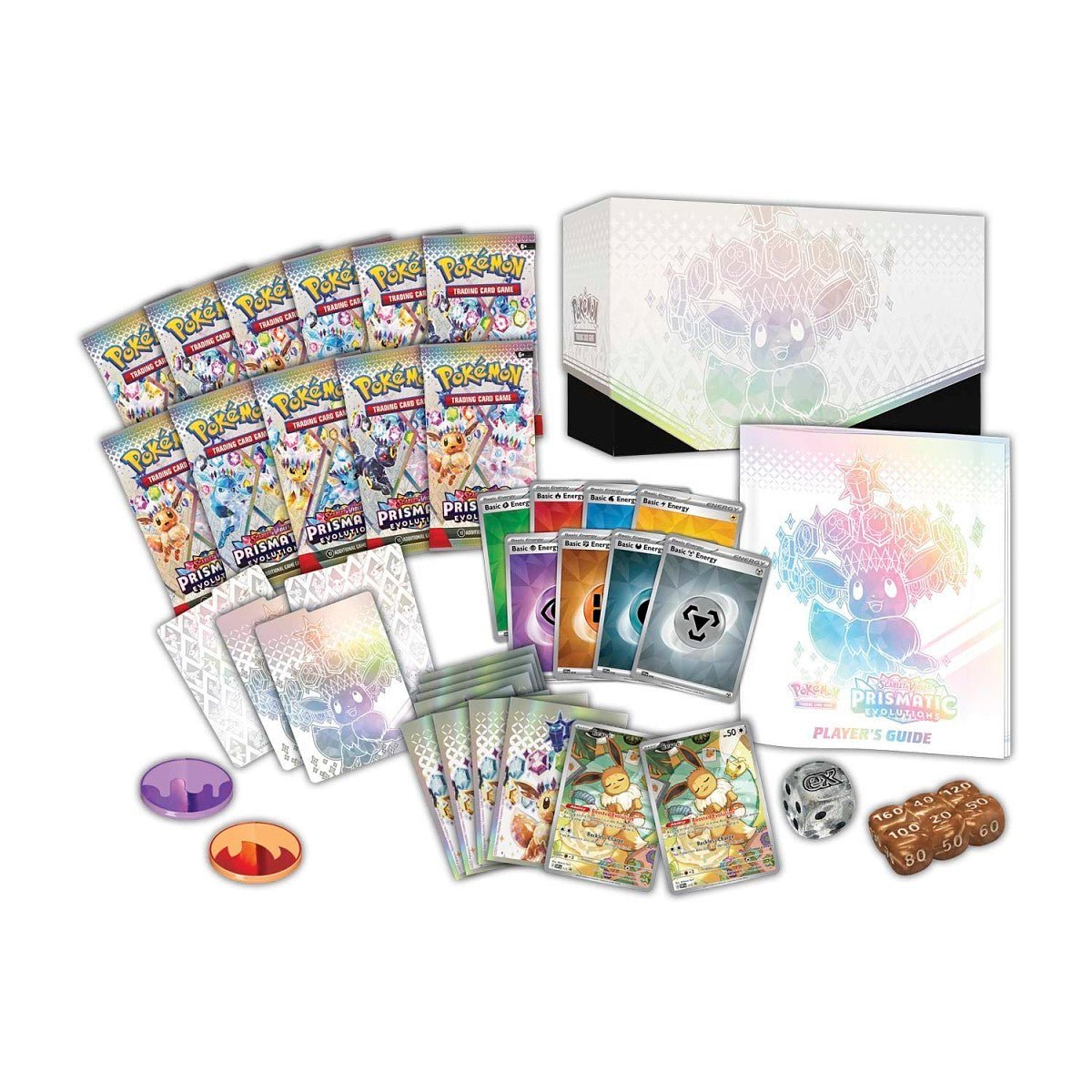 Pokémon Scarlet & Violet – SV8.5 Prismatic Evolutions – Pokémon Center Elite Trainer Box