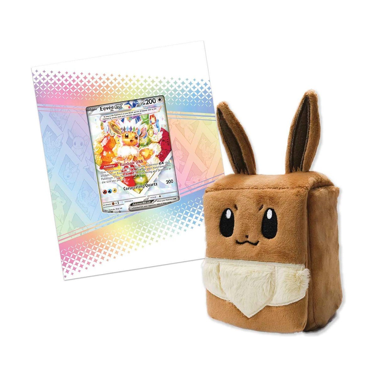 Pokémon Scarlet & Violet – SV8.5 Prismatic Evolutions – Super Premium Collection Eevee Promo Kaart en Pouch (Buidel)