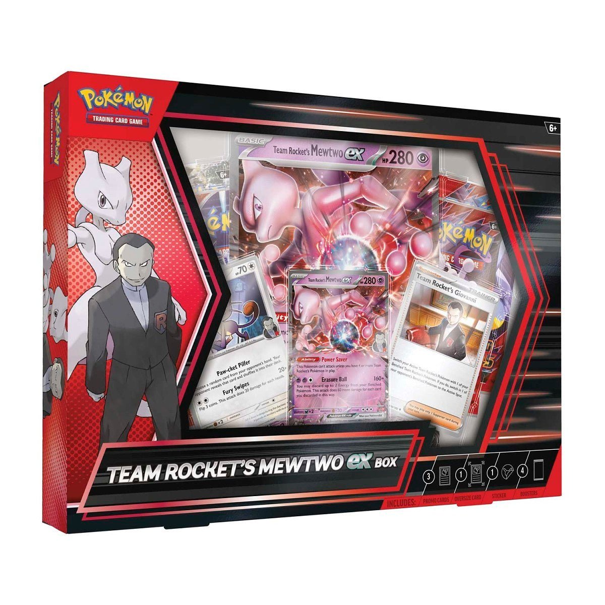 Pokémon Scarlet & Violet – Team Rocket’s Mewtwo ex Box