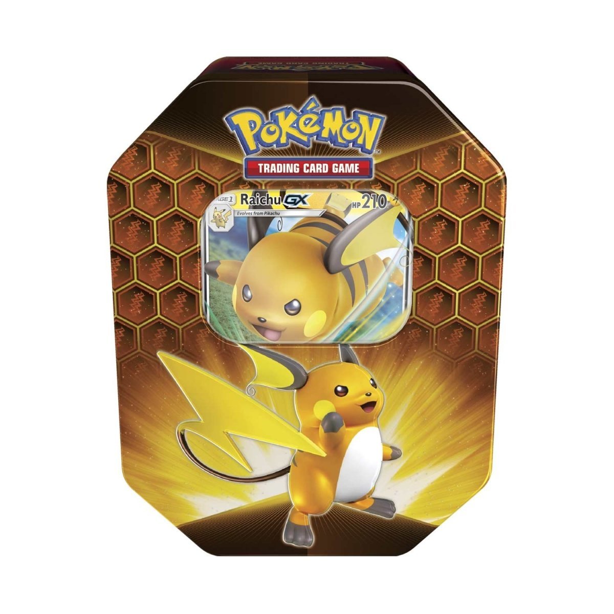Pokémon Sun & Moon – Hidden Fates – Tin (Raichu-GX)