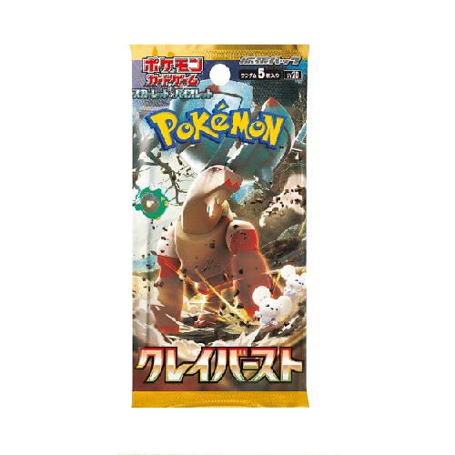 Pokémon – SV2D Clay Burst – Booster Box