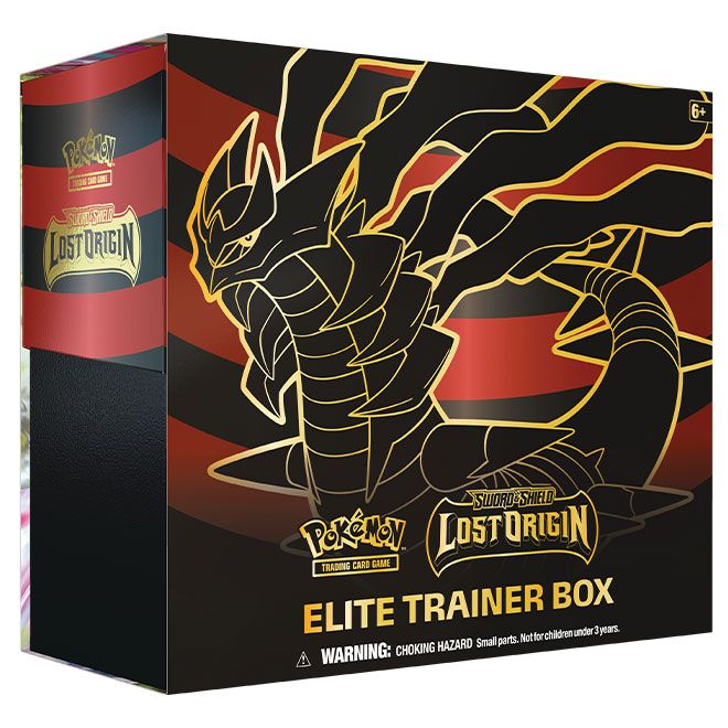 Pokémon Sword & Shield – SWSH11 Lost Origin – Elite Trainer Box Sealed Case