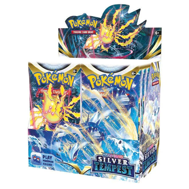 Pokémon Sword & Shield – SWSH12 Silver Tempest – Booster Box Sealed Case