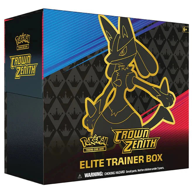 Pokémon Sword & Shield – SWSH12.5 Crown Zenith – Elite Trainer Box Sealed Case