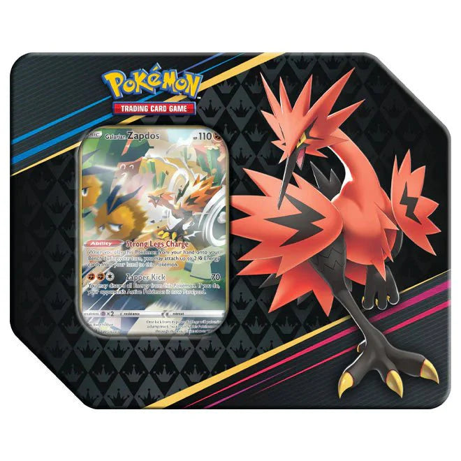 Pokémon Sword & Shield – SWSH12.5 Crown Zenith – Galarian Tin (US)