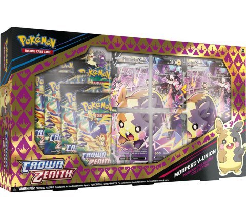 Pokémon Sword & Shield – SWSH12.5 Crown Zenith – Morpeko V-UNION Premium Treasures Collection