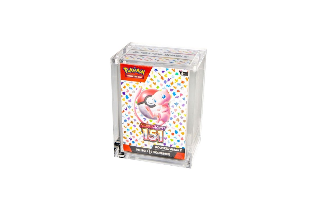 [PRE-ORDER] Acryl Case – Pokémon Booster Bundle – Engels