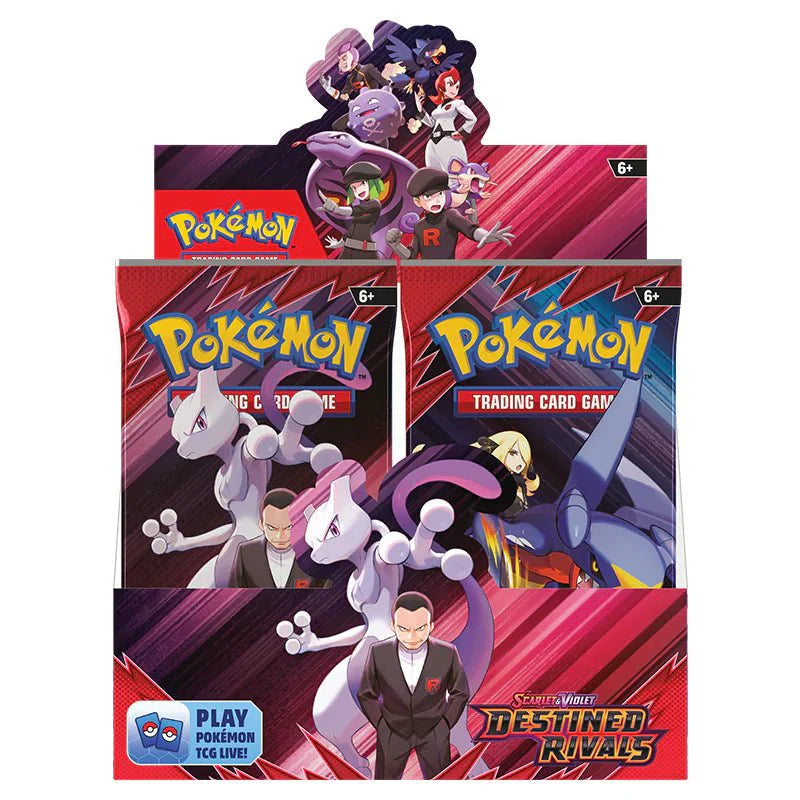 Pokémon Scarlet & Violet – SV10 Destined Rivals – Booster Box Sealed Case
