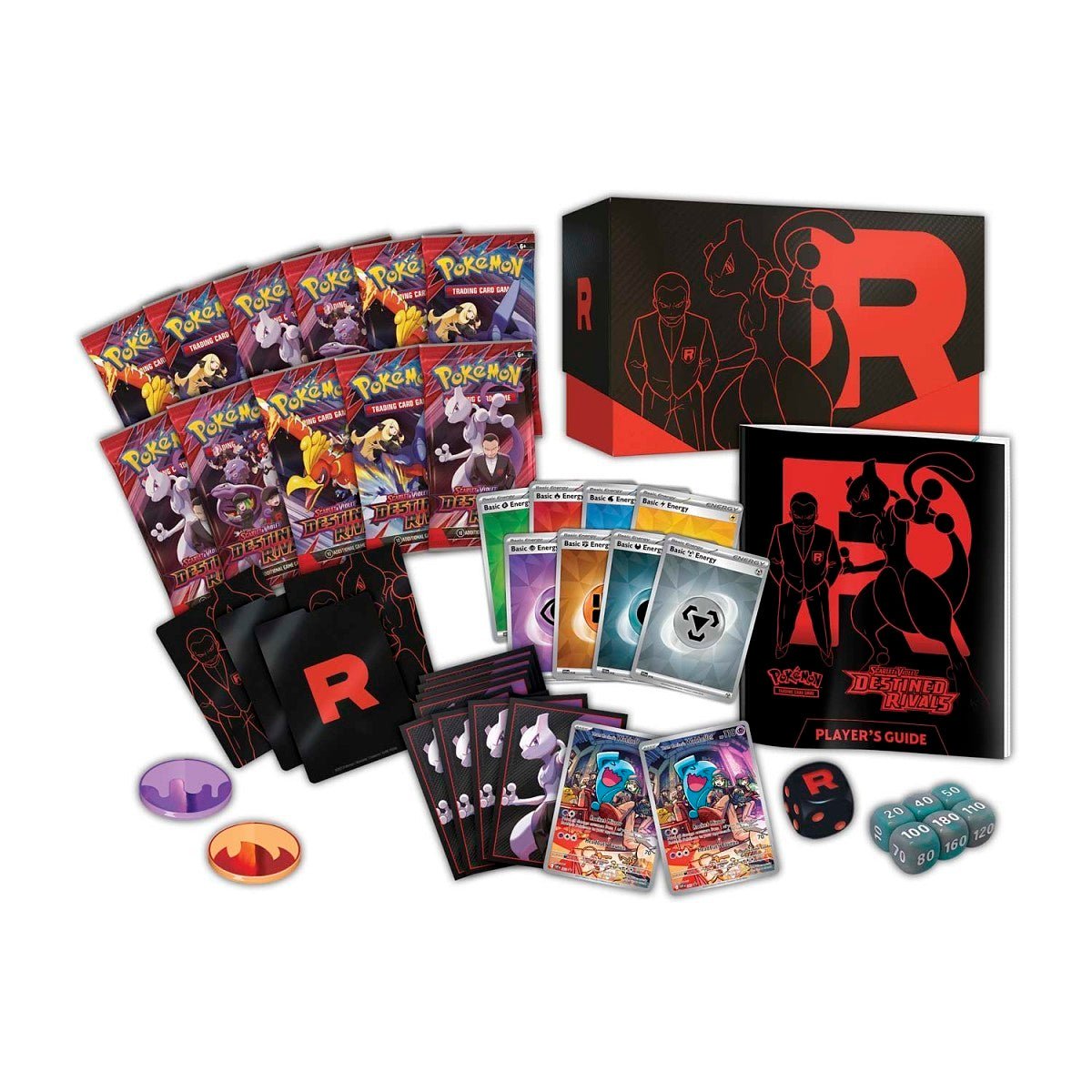 Pokémon Scarlet & Violet – SV10 Destined Rivals – Pokémon Center Elite Trainer Box
