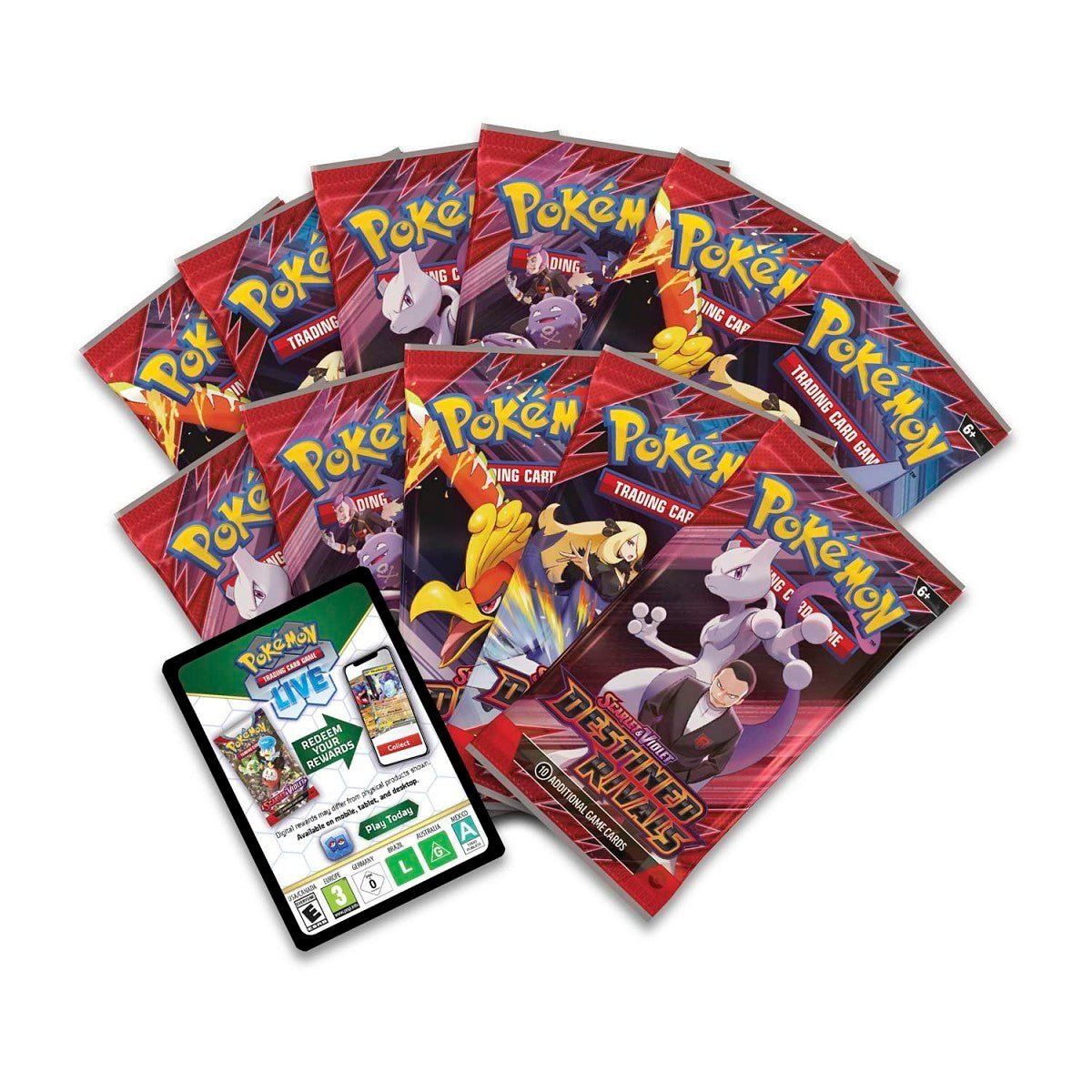 Pokémon Scarlet & Violet – SV10 Destined Rivals – Pokémon Center Elite Trainer Box