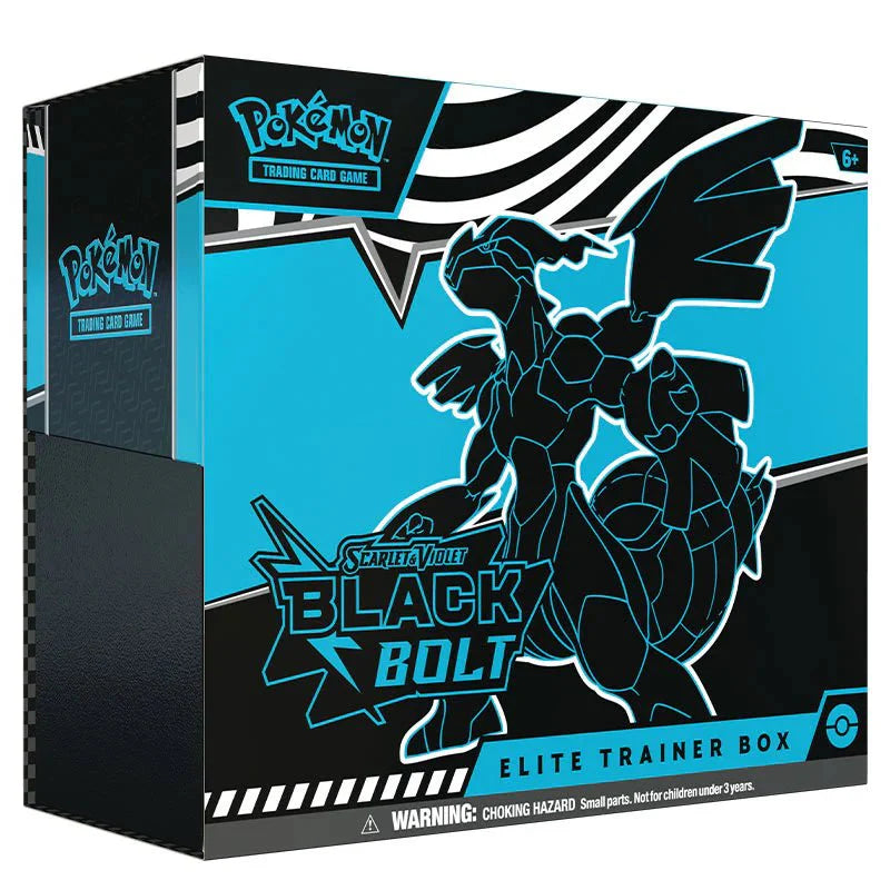 Pokémon Scarlet & Violet – SV10.5 Black Bolt – Elite Trainer Box