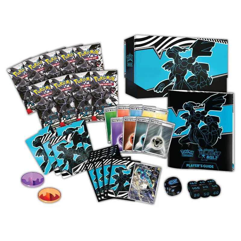 Pokémon Scarlet & Violet – SV10.5 Black Bolt – Elite Trainer Box