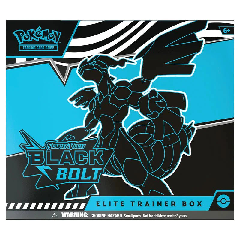 Pokémon Scarlet & Violet – SV10.5 Black Bolt – Elite Trainer Box