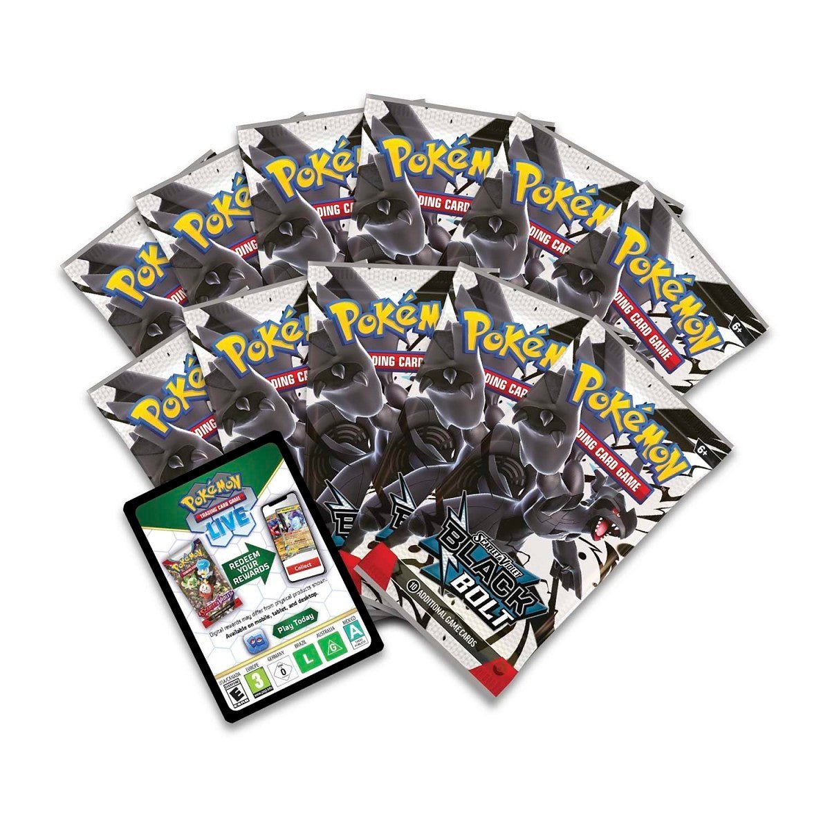 Pokémon Scarlet & Violet – SV10.5 Black Bolt – Pokémon Center Elite Trainer Box