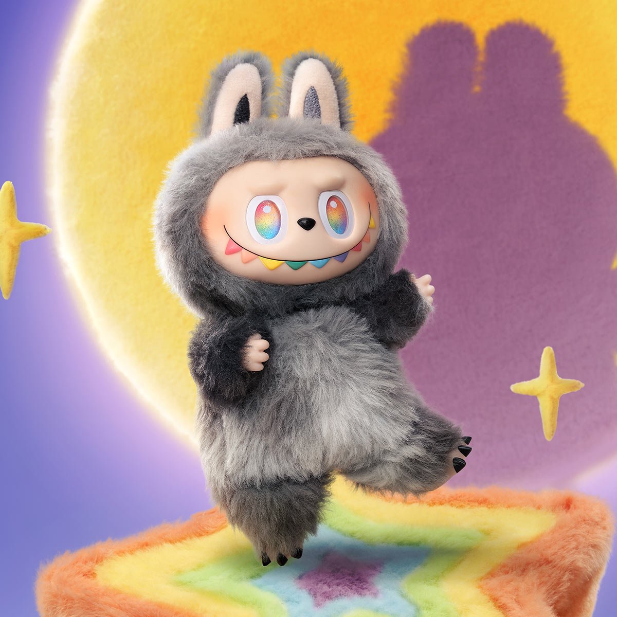 THE MONSTERS Big into Energy Series-Vinyl Plush Pendant Blind Box (Single Box)